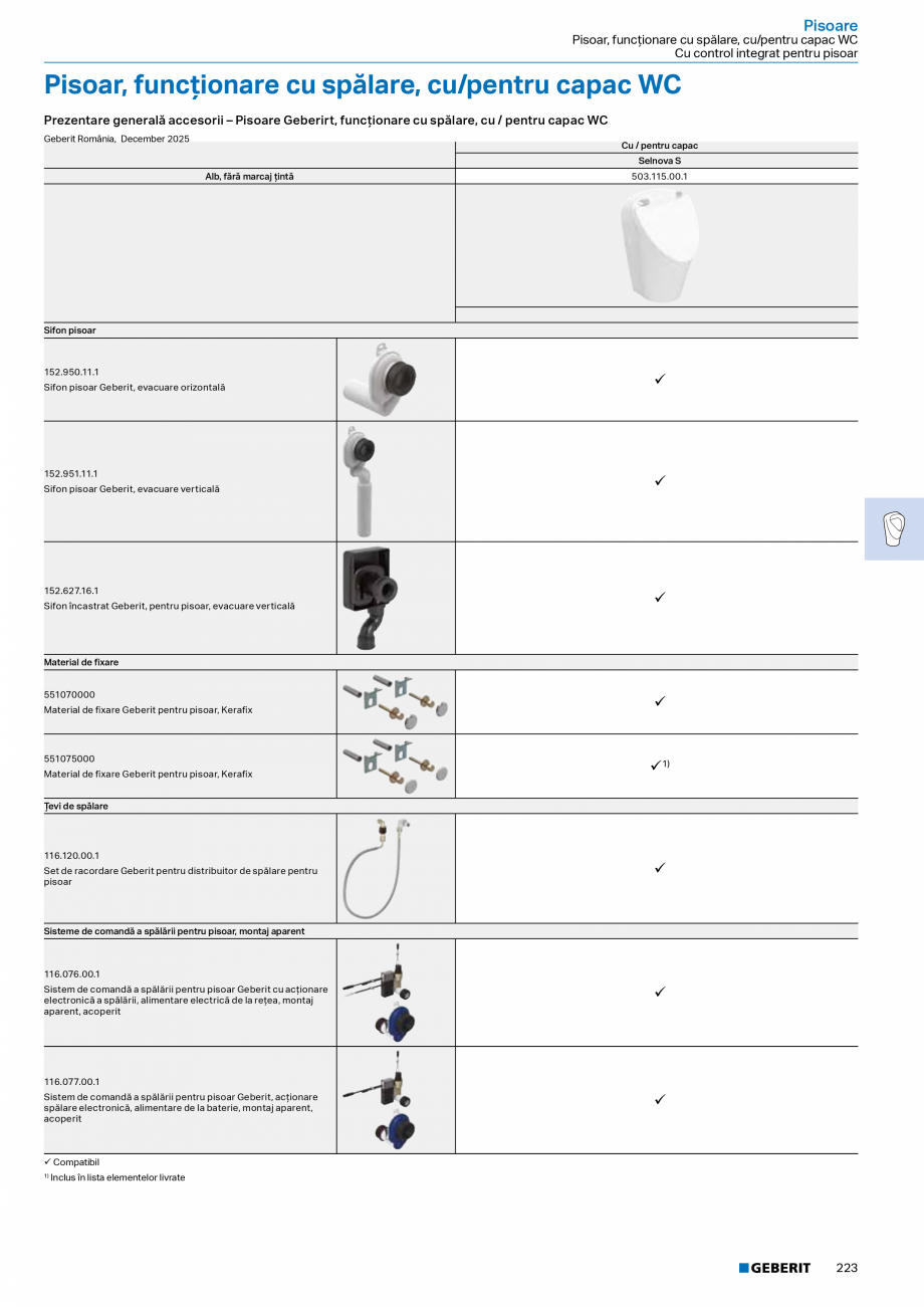 Pagina 221-Catalog Colectii de baie si sisteme sanitare  Catalog, brosura Romana � p. 14
Accesorii
•...