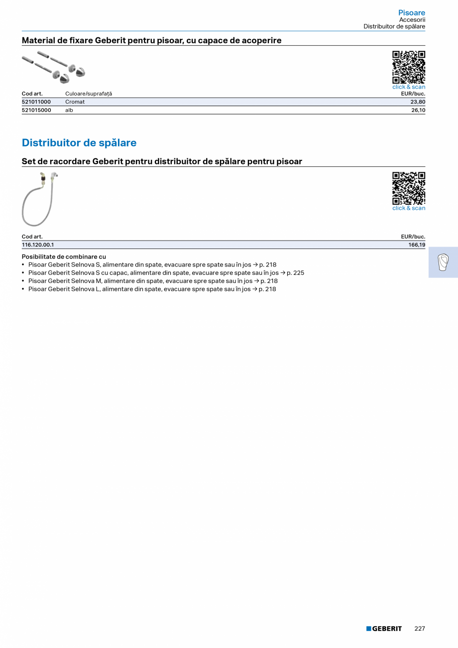 Pagina 225-Catalog Colectii de baie si sisteme sanitare  Catalog, brosura Romana 9

Colac WC Geberit Bambini...