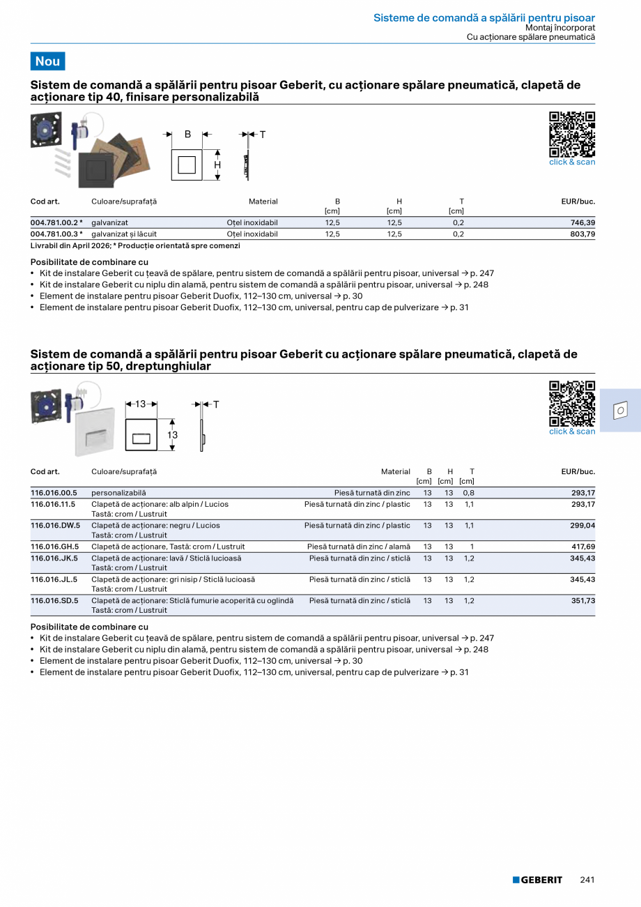Pagina 239-Catalog Colectii de baie si sisteme sanitare  Catalog, brosura Romana anuală şi inserţie pentru...