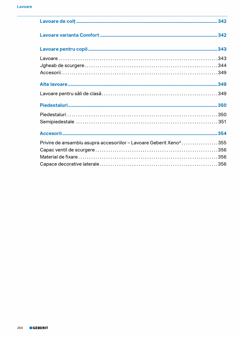 Pagina 262-Catalog Colectii de baie si sisteme sanitare  Catalog, brosura Romana �are Geberit DuoFresh Stick,...