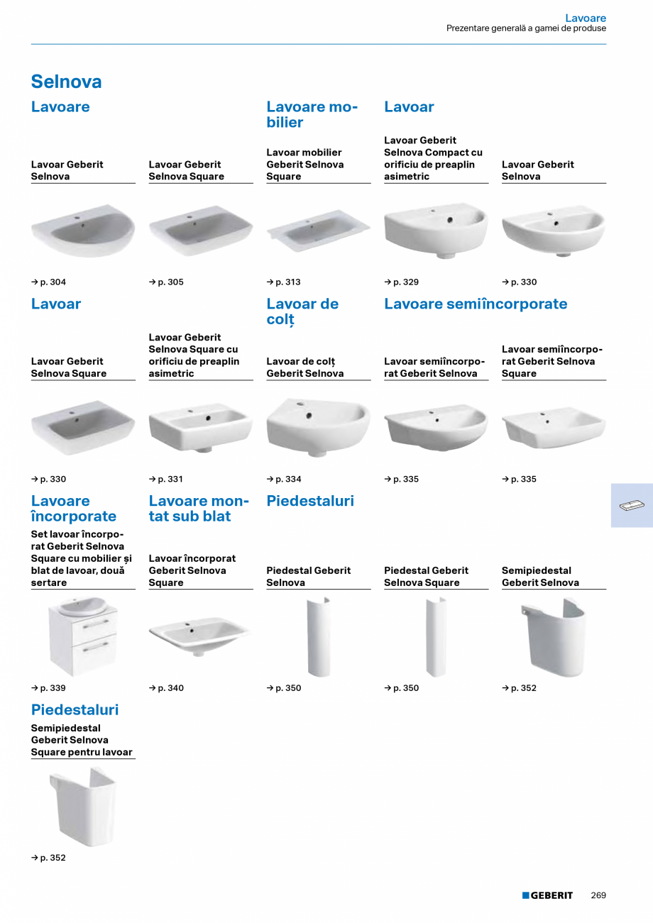 Pagina 267-Catalog Colectii de baie si sisteme sanitare  Catalog, brosura Romana rit DuoFresh cu acţionare...