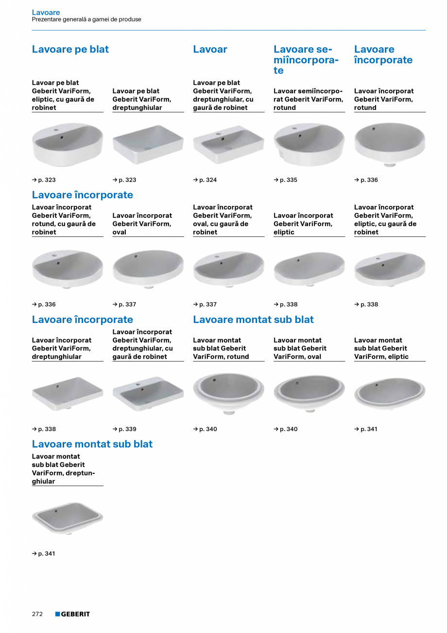 Pagina 270-Catalog Colectii de baie si sisteme sanitare  Catalog, brosura Romana : crom / Lustruit, cu strat...