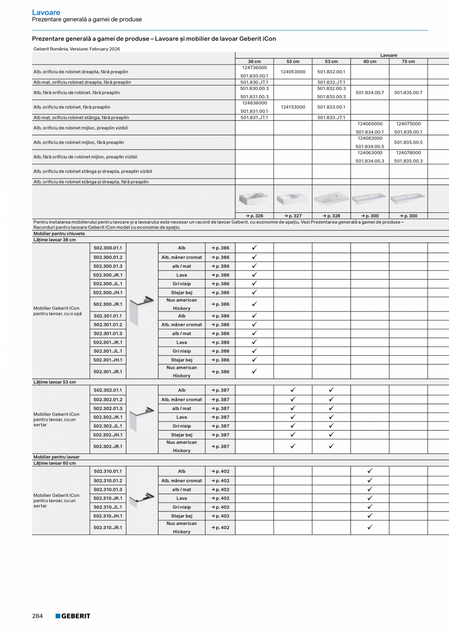 Pagina 282-Catalog Colectii de baie si sisteme sanitare  Catalog, brosura Romana  Geberit DuoFresh cu...