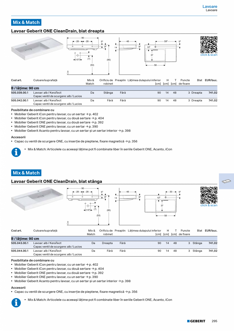 Pagina 293-Catalog Colectii de baie si sisteme sanitare  Catalog, brosura Romana sticlă 18,4 11,4

2,5

454,64...