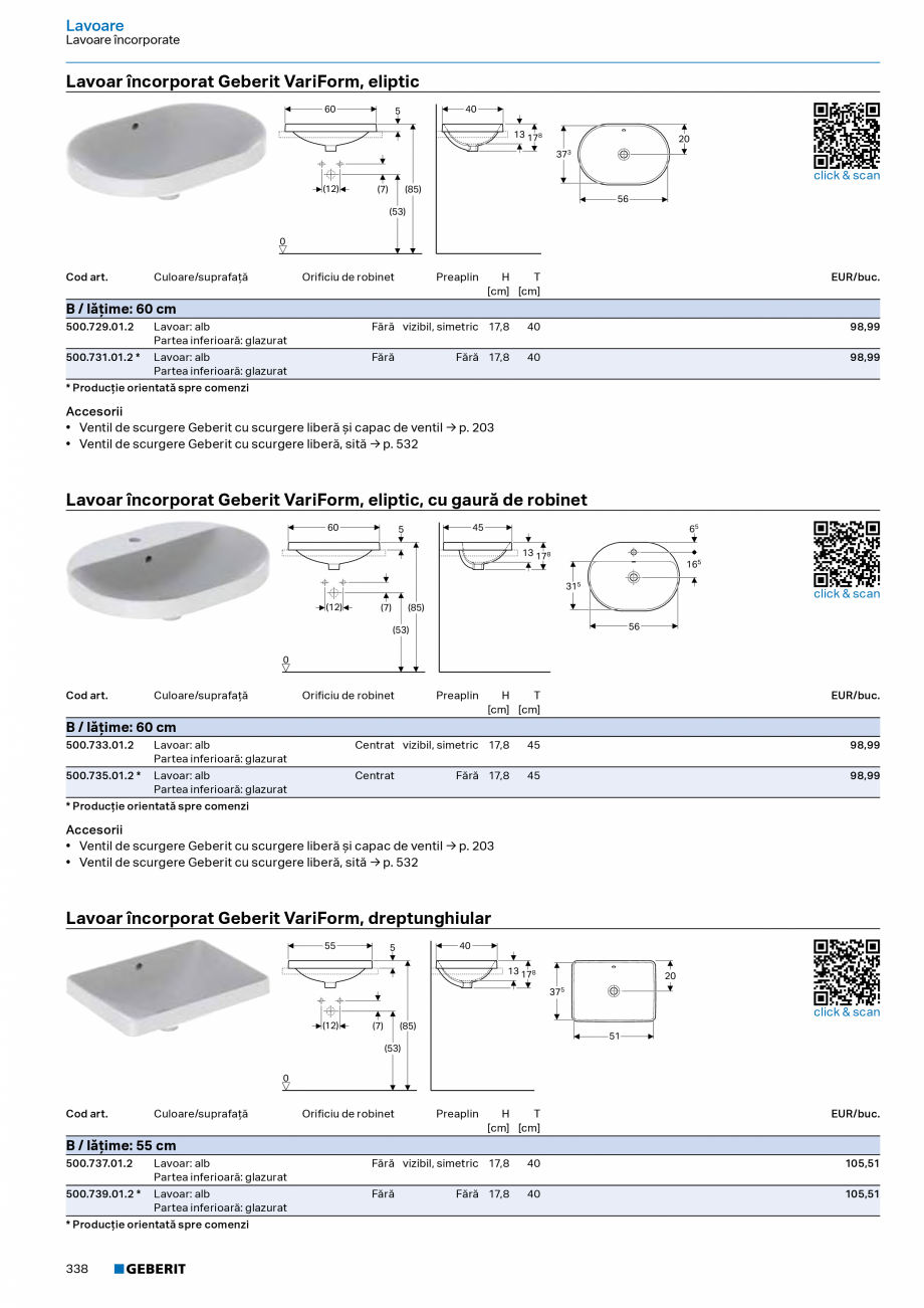 Pagina 337-Catalog Colectii de baie si sisteme sanitare  Catalog, brosura Romana ,6 16,4

1,5

≤4

801,97
...