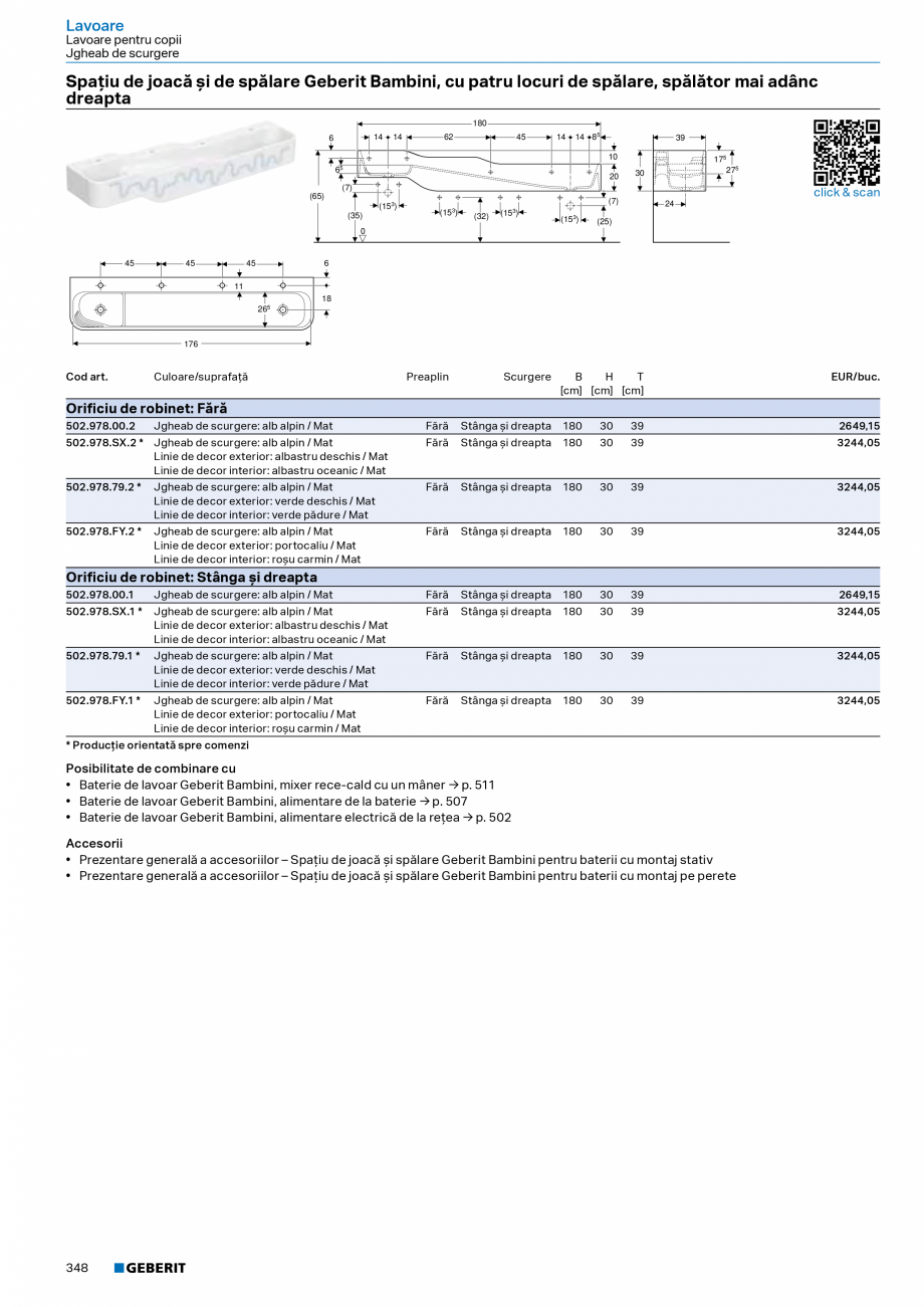 Pagina 347-Catalog Colectii de baie si sisteme sanitare  Catalog, brosura Romana andă a spălării pentru WC...
