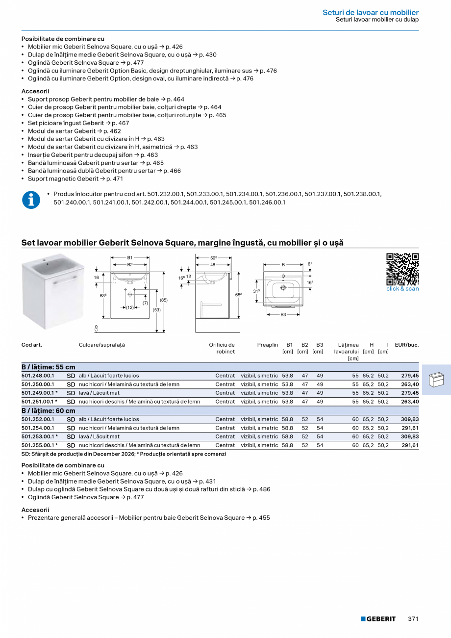Pagina 370-Catalog Colectii de baie si sisteme sanitare  Catalog, brosura Romana  sisteme de comandă a...