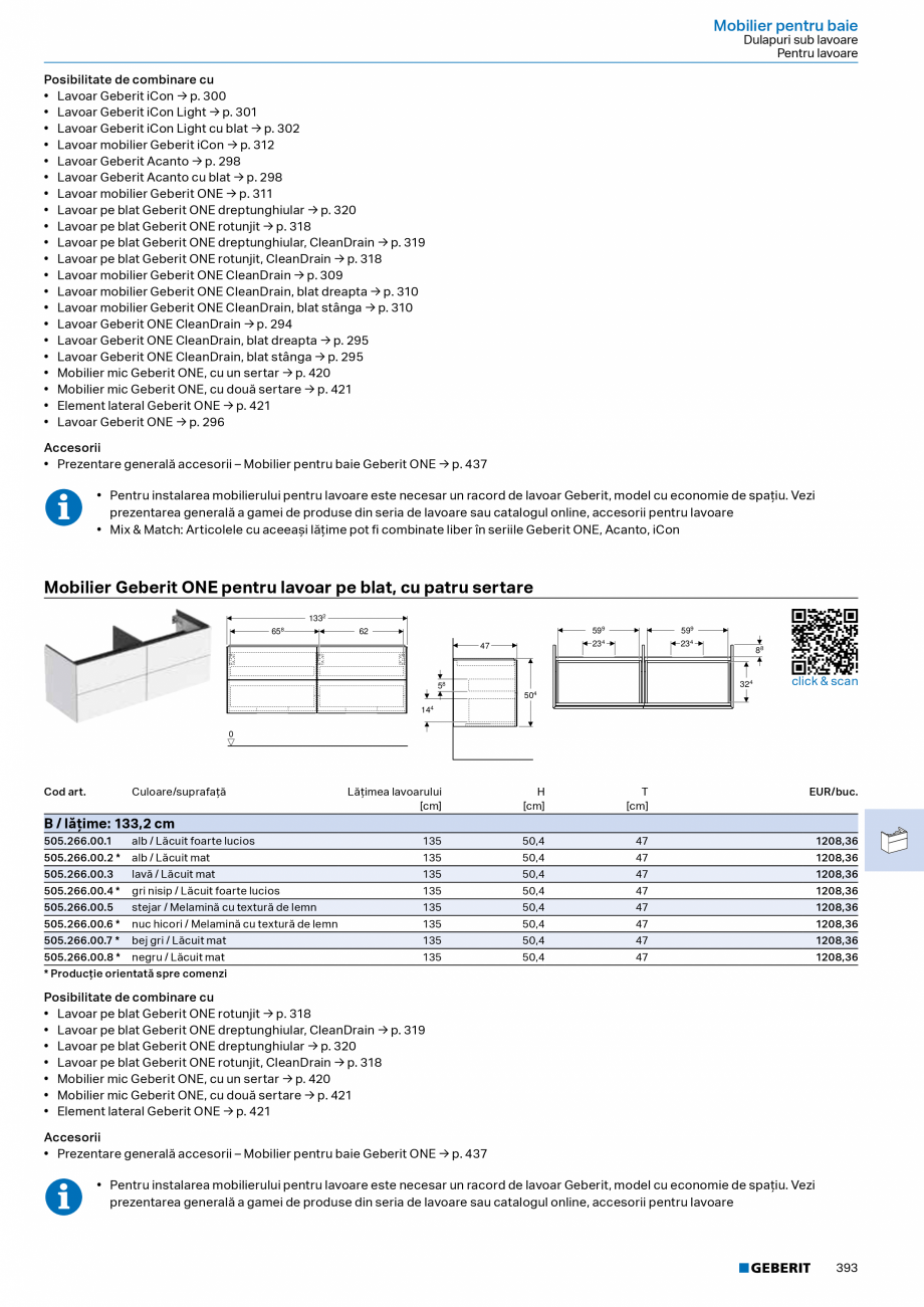 Pagina 392-Catalog Colectii de baie si sisteme sanitare  Catalog, brosura Romana e orizontală → p. 258
•...