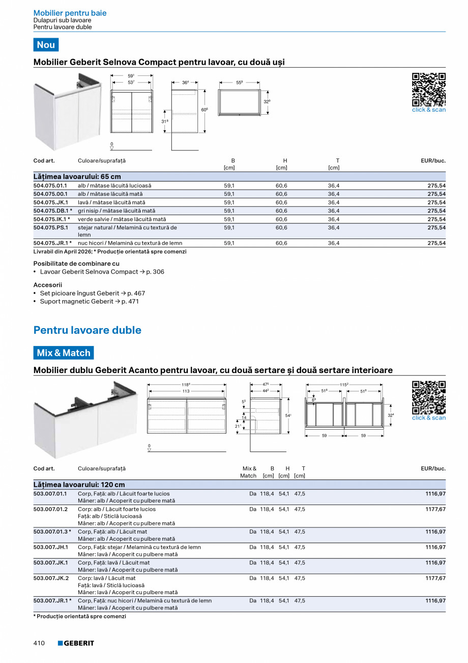 Pagina 409-Catalog Colectii de baie si sisteme sanitare  Catalog, brosura Romana instalare pentru pisoar...