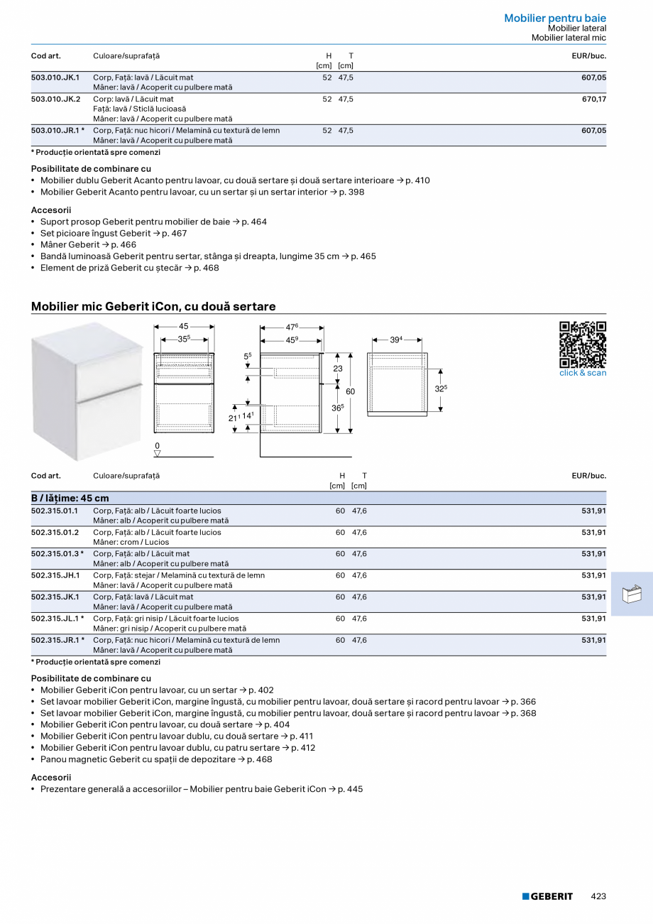 Pagina 422-Catalog Colectii de baie si sisteme sanitare  Catalog, brosura Romana rom / Lucios

Plastic

184,54
...
