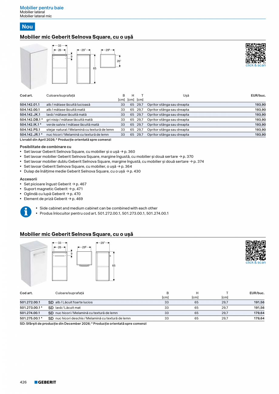 Pagina 425-Catalog Colectii de baie si sisteme sanitare  Catalog, brosura Romana ucioasă

116.014.FW.1
116.014...