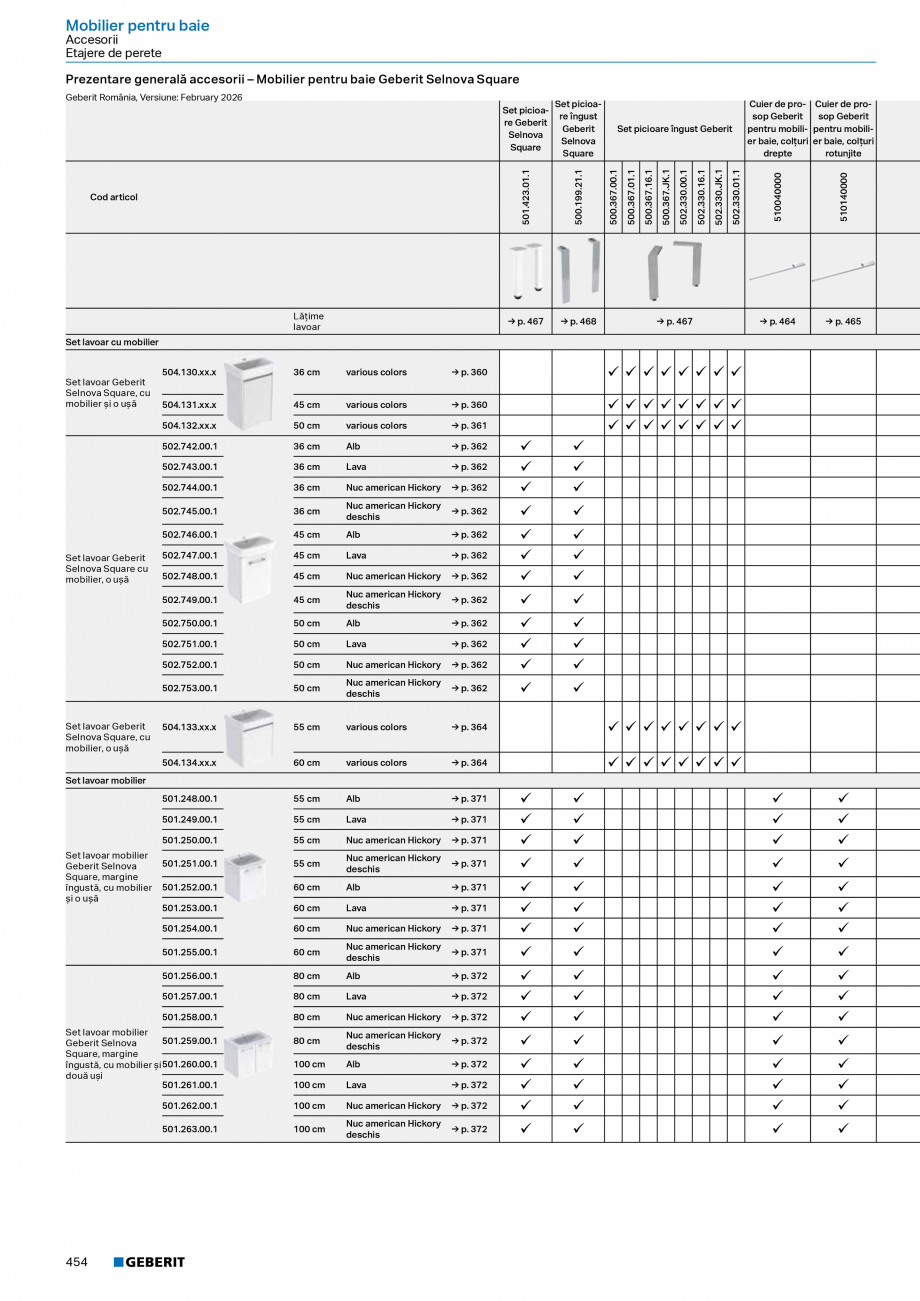 Pagina 453-Catalog Colectii de baie si sisteme sanitare  Catalog, brosura Romana . . . . . . . . . . . . . . . ...