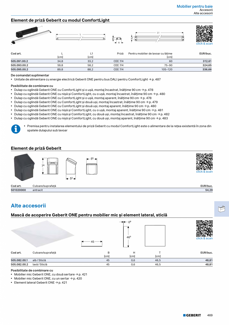Pagina 468-Catalog Colectii de baie si sisteme sanitare  Catalog, brosura Romana . . . . . . . . . . . . . . . ...