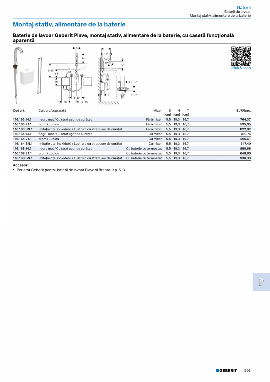 Pagina 502-Catalog Colectii de baie si sisteme sanitare  Catalog, brosura Romana del cu
structură subțire, cu...