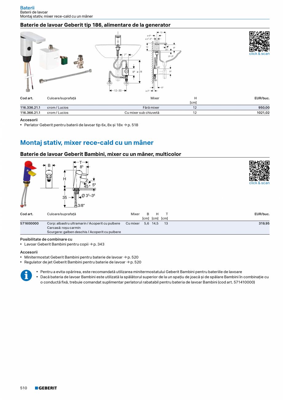 Pagina 509-Catalog Colectii de baie si sisteme sanitare  Catalog, brosura Romana 
Cod art.

Culoare/suprafaţă...