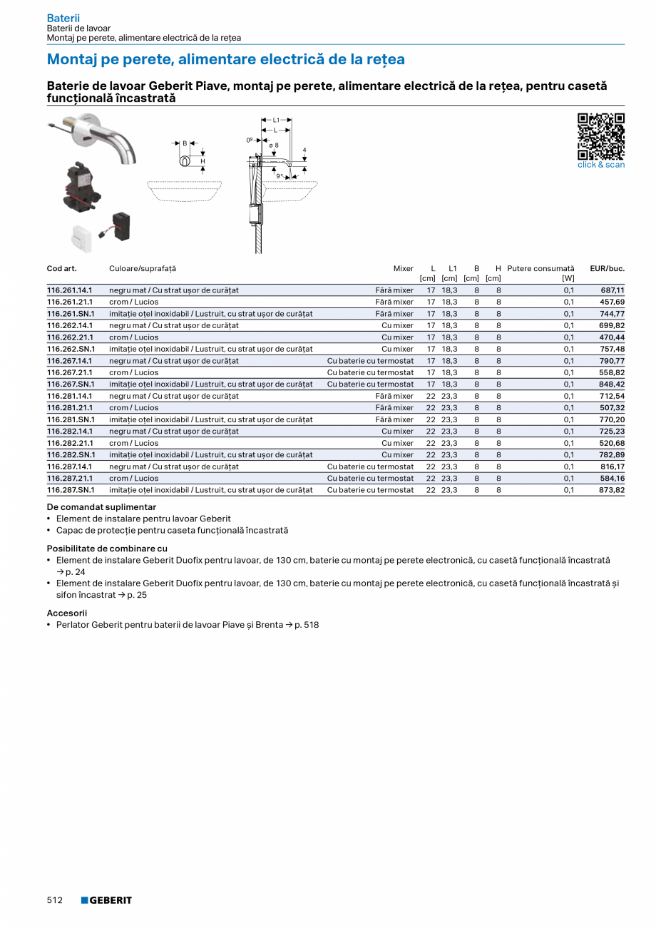 Pagina 511-Catalog Colectii de baie si sisteme sanitare  Catalog, brosura Romana  Capac cu ventil de scurgere...