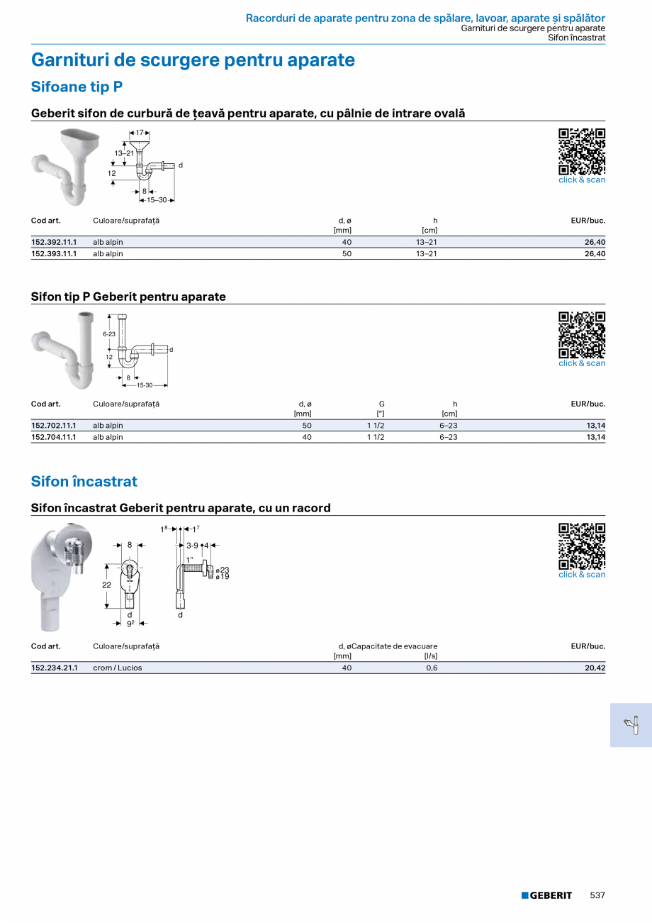 Pagina 536-Catalog Colectii de baie si sisteme sanitare  Catalog, brosura Romana ign dreptunghiular, cu două...