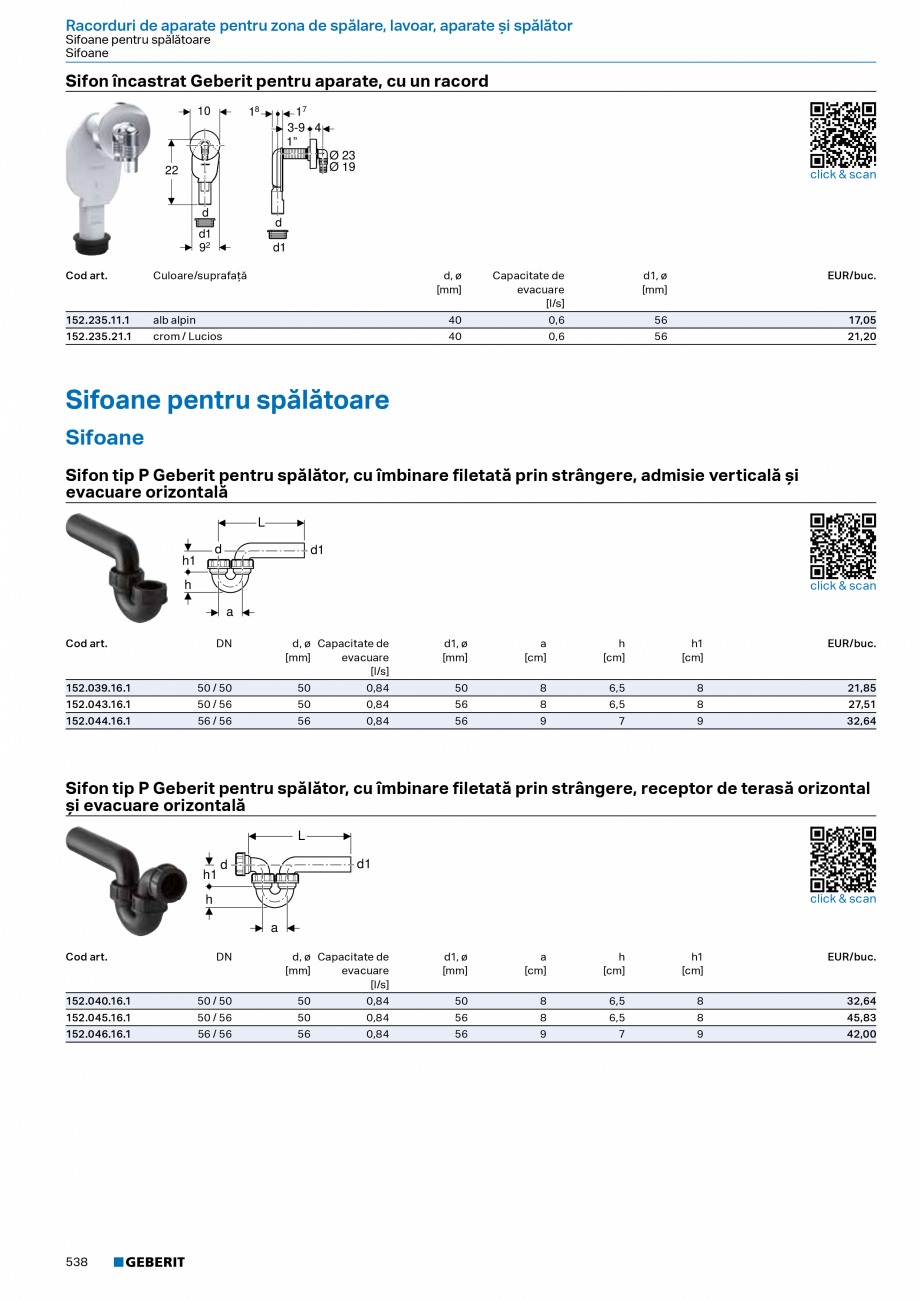 Pagina 537-Catalog Colectii de baie si sisteme sanitare  Catalog, brosura Romana ] [cm] [cm] [cm] [cm] [cm]...