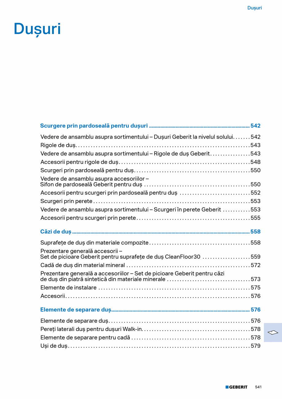 Pagina 540-Catalog Colectii de baie si sisteme sanitare  Catalog, brosura Romana it Abalona Square doar pentru ...