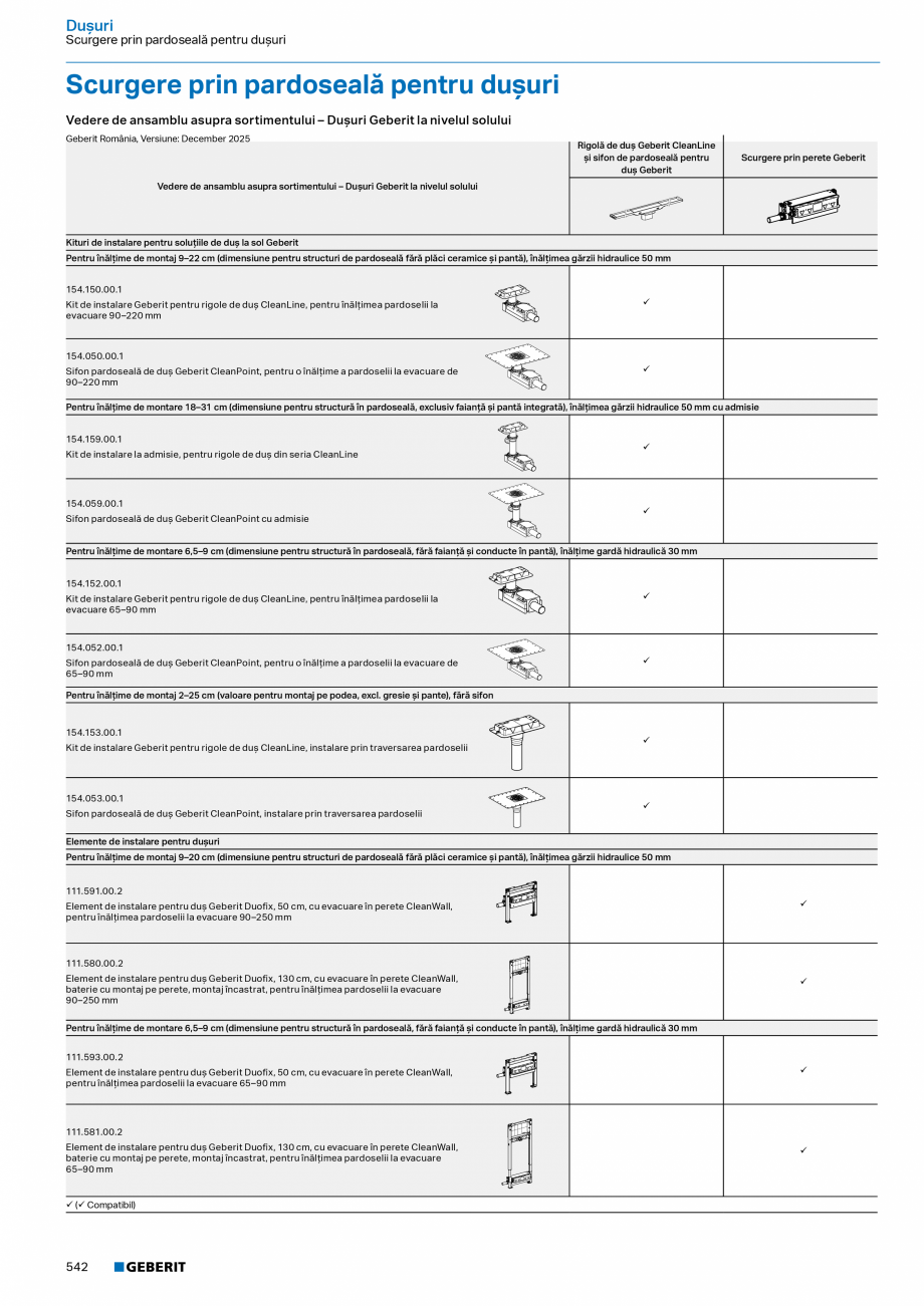 Pagina 541-Catalog Colectii de baie si sisteme sanitare  Catalog, brosura Romana ombinare cu
• Mobilier...