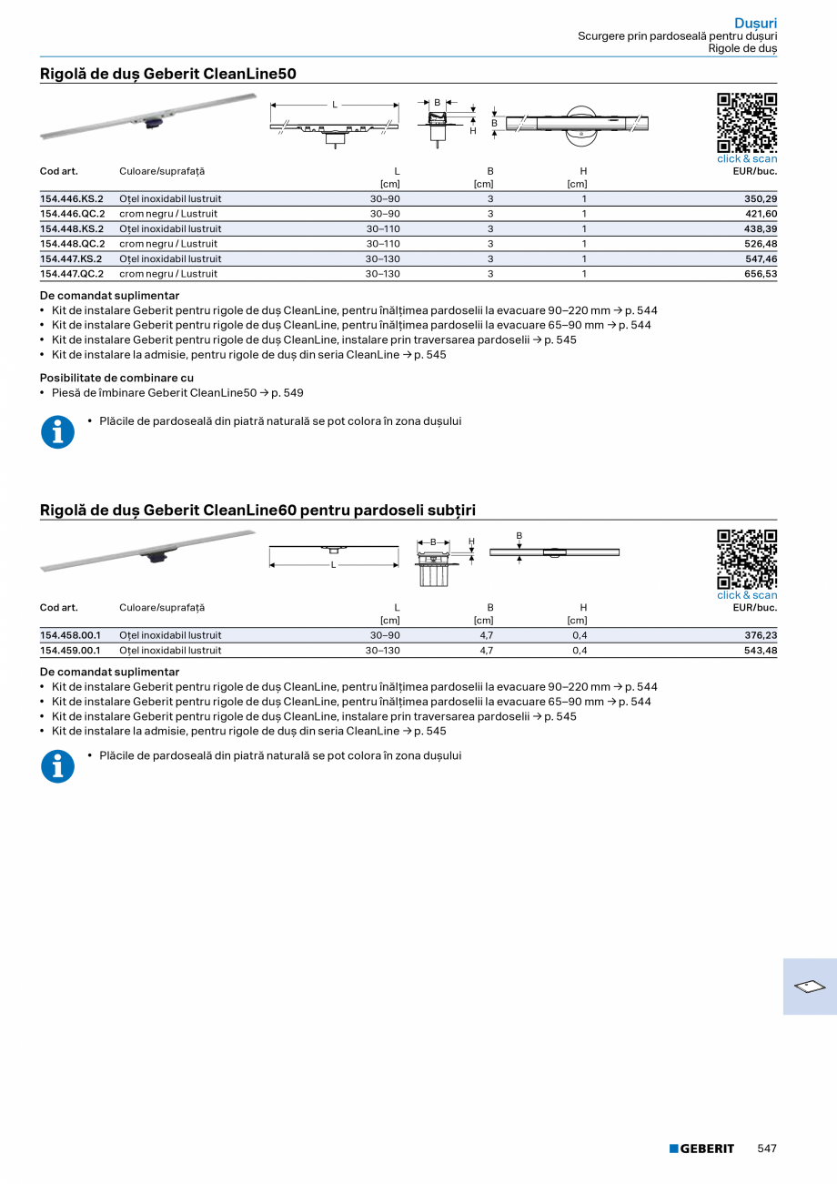 Pagina 546-Catalog Colectii de baie si sisteme sanitare  Catalog, brosura Romana spaţiu, cu structură...