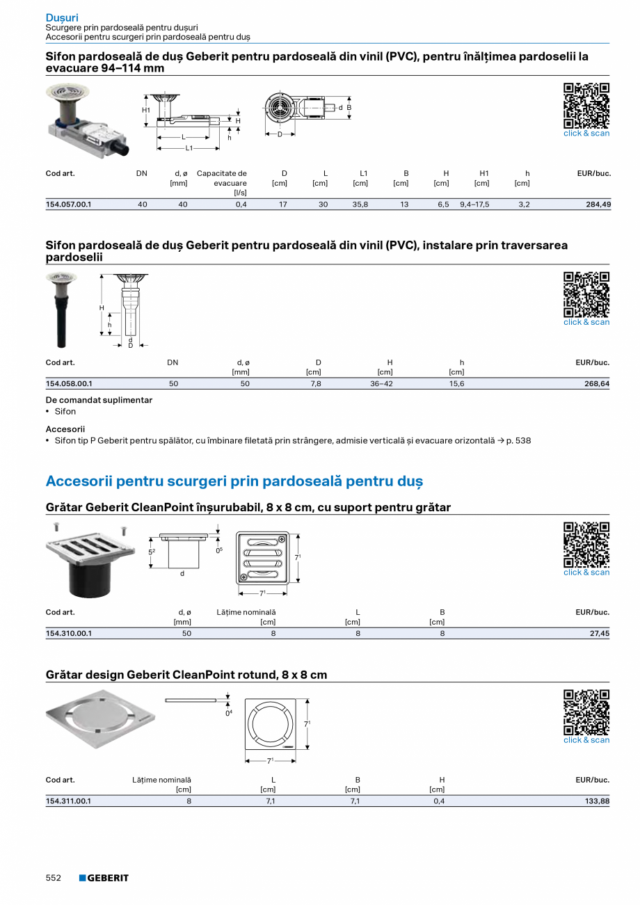 Pagina 551-Catalog Colectii de baie si sisteme sanitare  Catalog, brosura Romana  aceeași lățime pot fi...