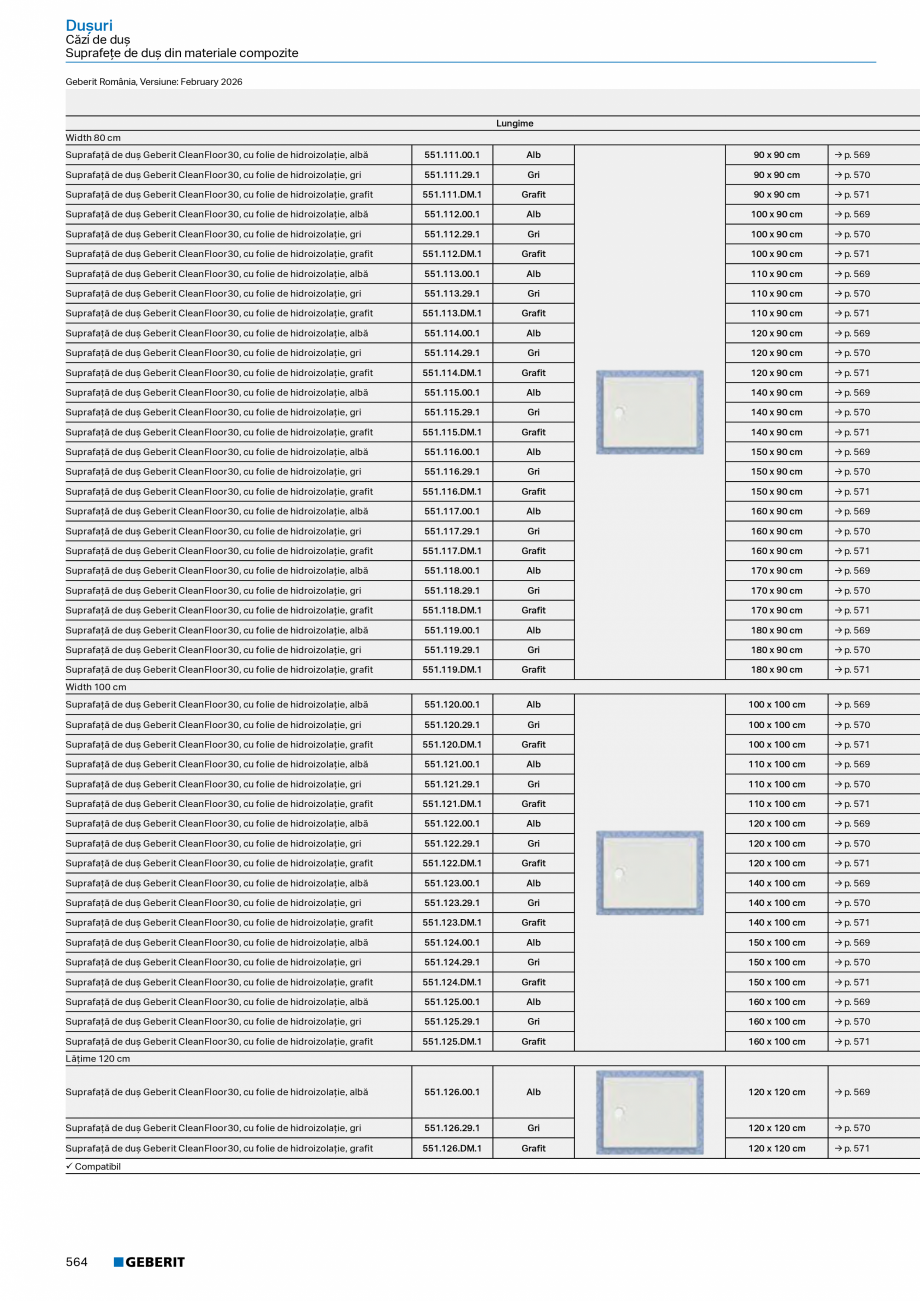 Pagina 563-Catalog Colectii de baie si sisteme sanitare  Catalog, brosura Romana 120 cm

505.283.00.2

505.303....