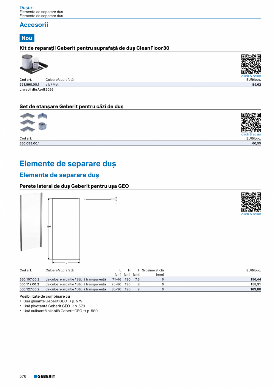 Pagina 575-Catalog Colectii de baie si sisteme sanitare  Catalog, brosura Romana oarului cu mobilier pentru...