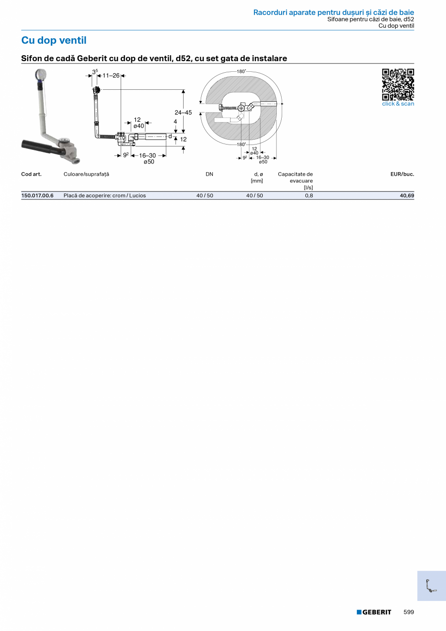 Pagina 598-Catalog Colectii de baie si sisteme sanitare  Catalog, brosura Romana are orizontală → p. 525
•...