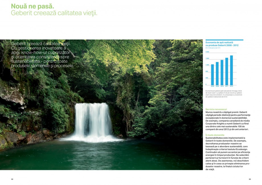 Pagina 17-Design inteligent pentru baie 2014 GEBERIT Scurgere in pardoseala Catalog, brosura Romana ie de...