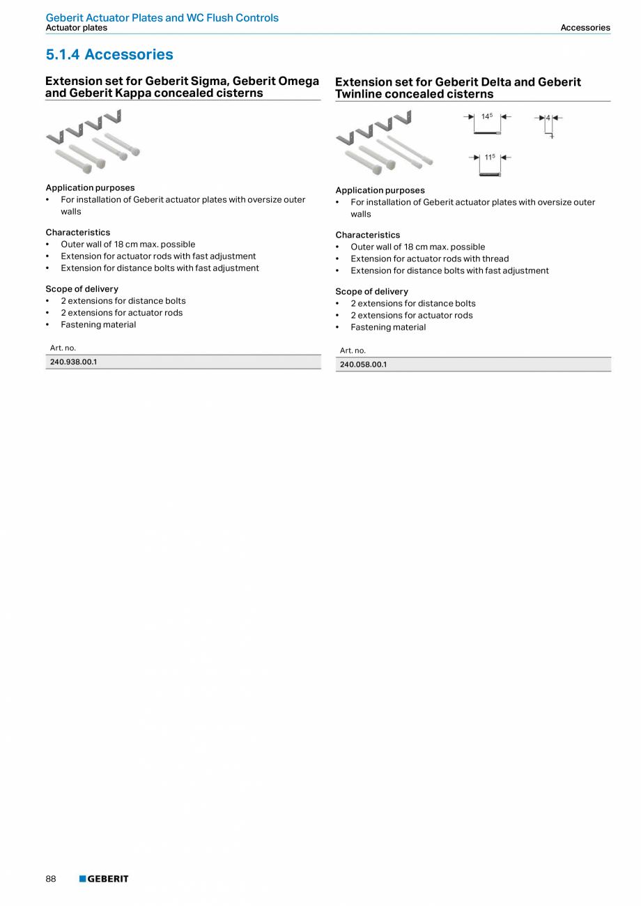 Pagina 88-Sisteme sanitare Geberit 2015-2016 GEBERIT Scurgere in pardoseala Catalog, brosura Engleza ...