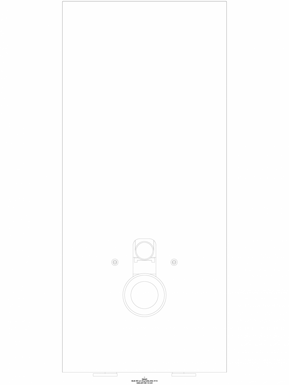 Pagina 1-CAD-DWG Modul sanitar Geberit Monolith pentru vas WC suspendat, 114 cm cod 131.031.SI.5_A GEBERIT...