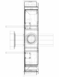Modul sanitar Geberit Monolith pentru vas WC suspendat, 114 cm cod 131.031.SQ.5_P