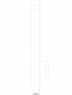 Modul sanitar Geberit Monolith Plus pentru vas WC suspendat 101 cm cod 131 221 SI 5_L