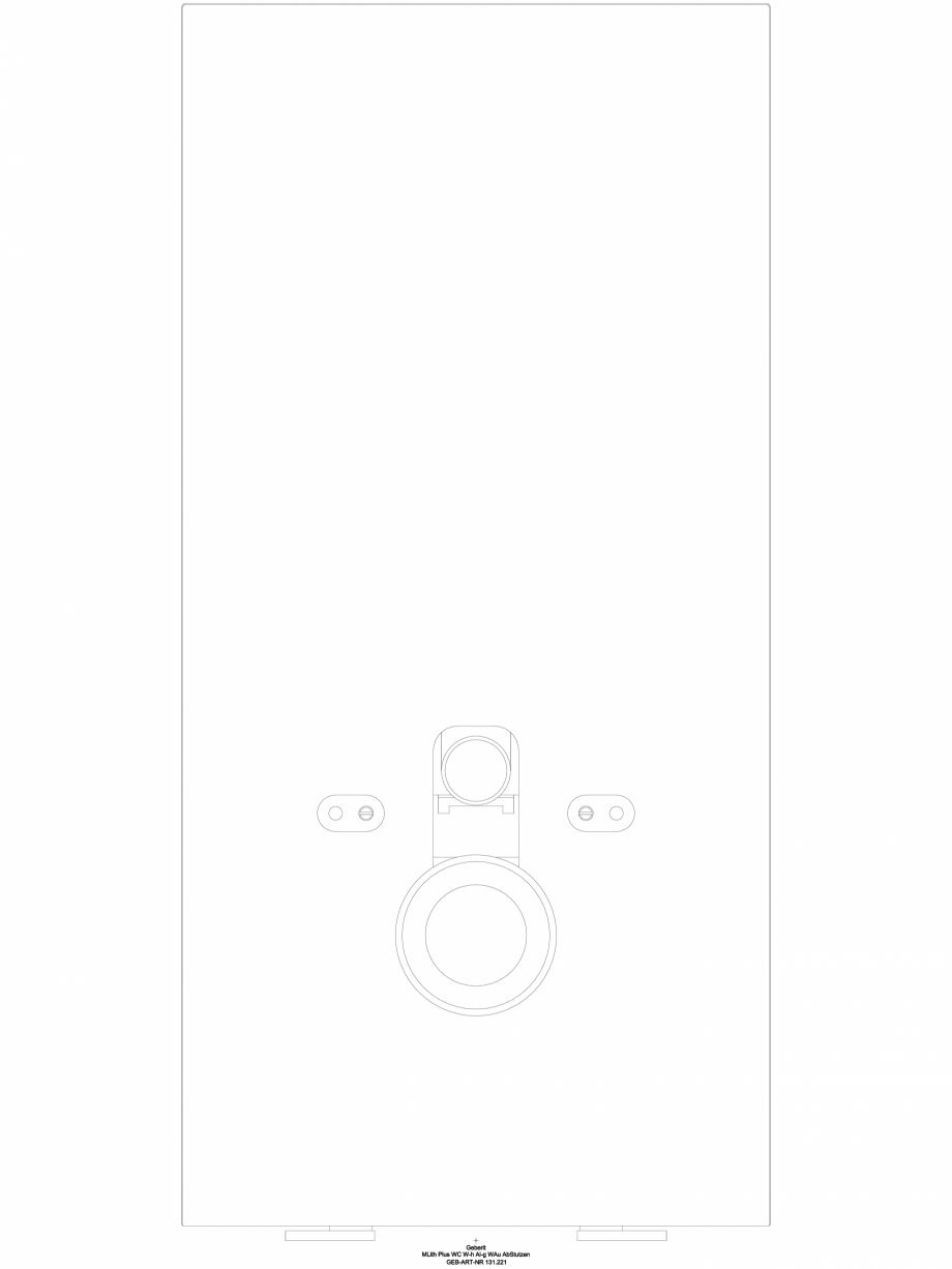Pagina 1-CAD-DWG Modul sanitar Geberit Monolith Plus pentru vas WC suspendat, 101 cm cod 131.221.TG.5_A...