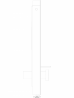 Modul sanitar Geberit Monolith Plus pentru vas WC suspendat 114 cm cod 131 231 SI 5_L