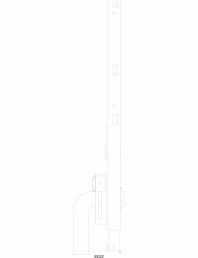 Element de instalare Geberit Duofix pentru bideu, 82 cm, universal cod 111.524.00.1_L