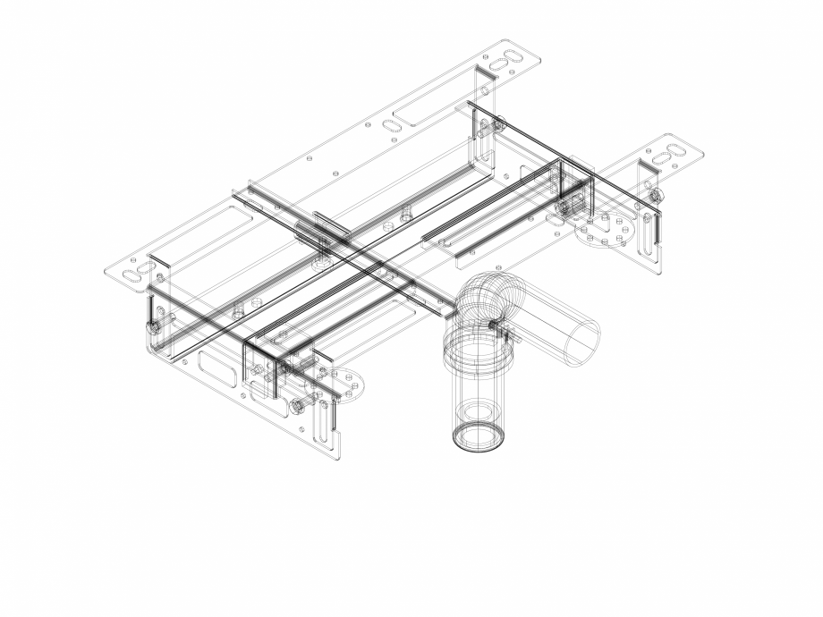 Pagina 1-CAD-DWG Element de instalare Geberit Kombifix pentru bideu, universal cod 457.893.00.1_P GEBERIT...