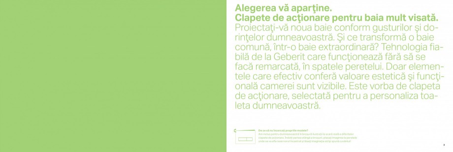 Pagina 2-Clapete de actionare pentru WC Geberit GEBERIT AquaClean Catalog, brosura Romana 

Alegeţi...