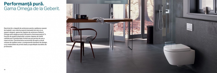 Pagina 20-Clapete de actionare pentru WC Geberit GEBERIT AquaClean Catalog, brosura Romana ai rapid, pe viitor...