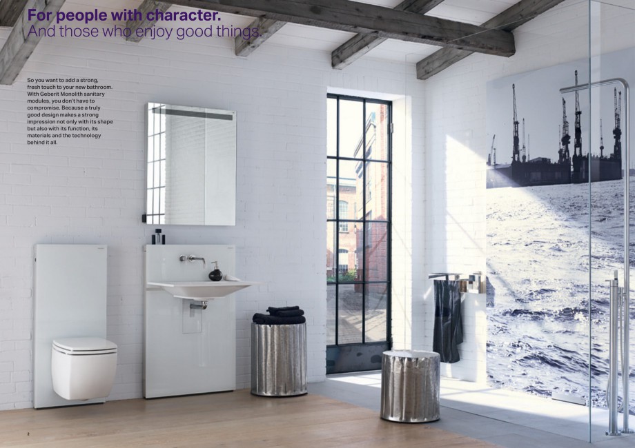 Pagina 2-Modul sanitar pentru WC Geberit GEBERIT Monolith Catalog, brosura Engleza ht out
down to the last...
