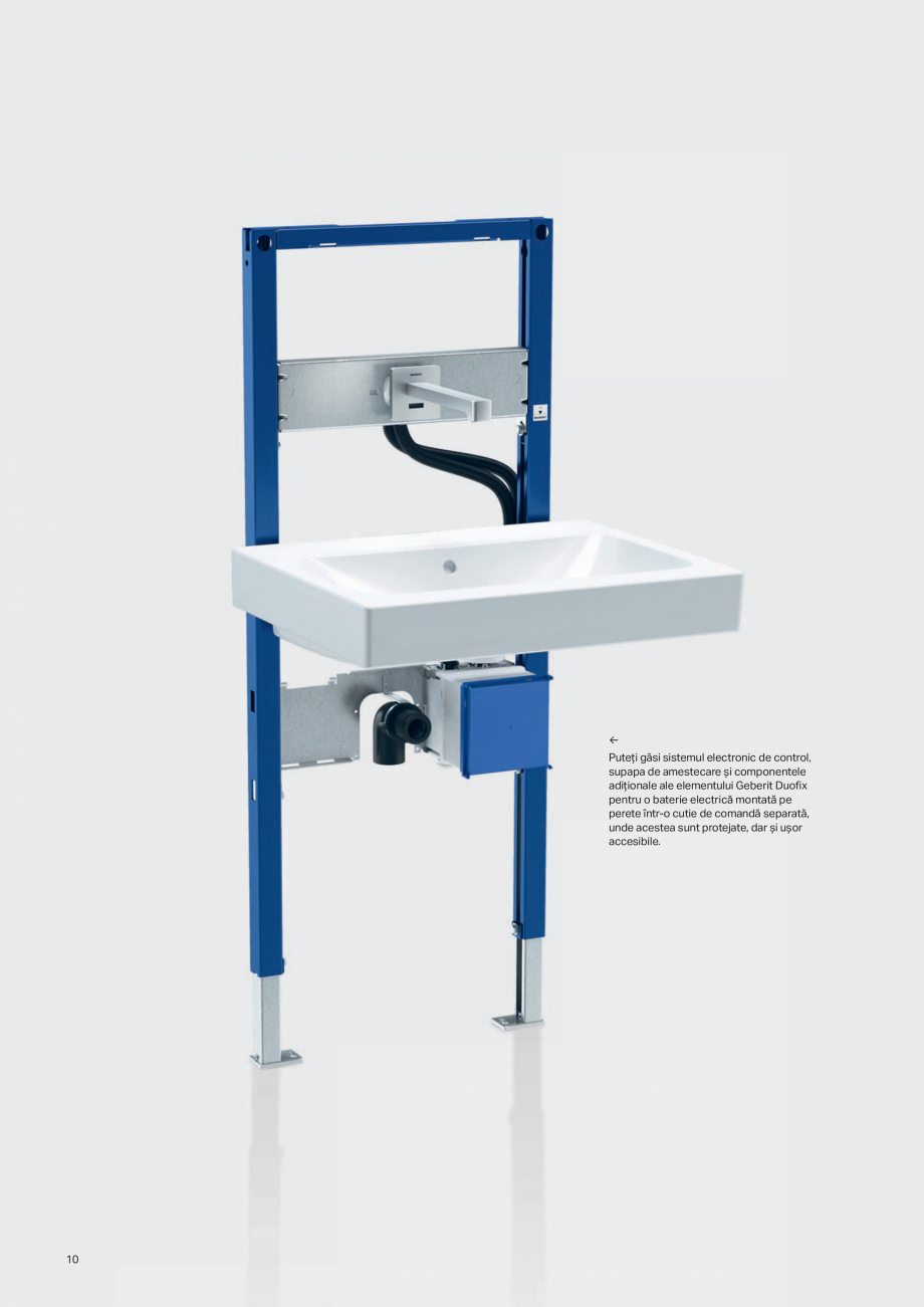 Pagina 10-Geberit -Sisteme de instalare GEBERIT AquaClean Catalog, brosura utia
de comanda.
461.146.00.1

16

...