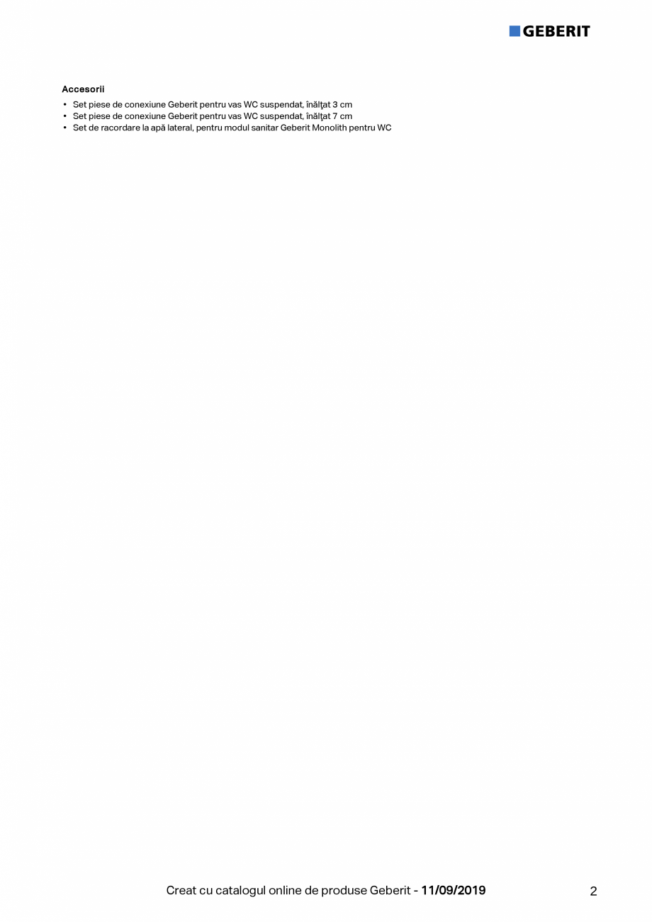 Pagina 2-Modul sanitar Geberit Monolith pentru vas WC suspendat, 101 cm GEBERIT Fisa tehnica Romana amică WC...