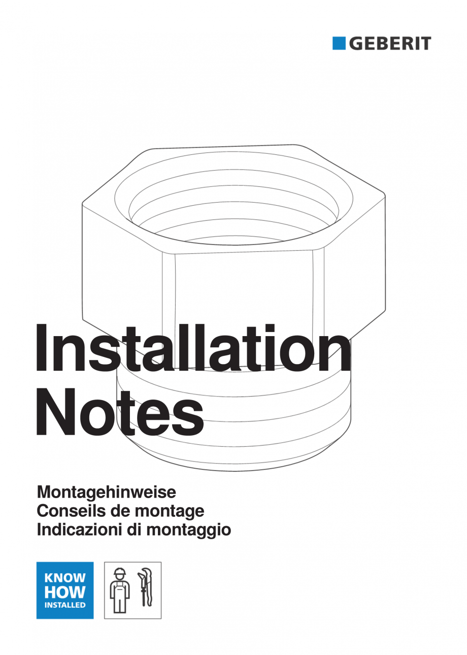 Pagina 1-Instructiuni pentru instalarea modului sanitar GEBERIT Monolith Instructiuni montaj, utilizare...