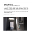 Frumusete si functionalitate - prezentarea modulului sanitar Geberit GEBERIT - Monolith