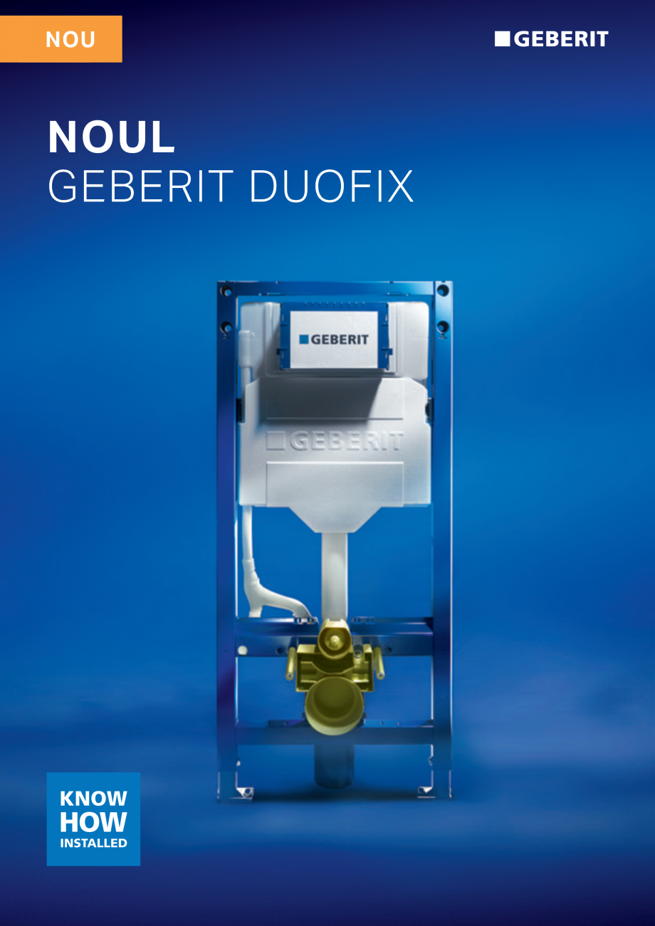 Pagina 1-Sistem de instalare Geberit GEBERIT Duofix Catalog, brosura Romana NOU

NOUL
GEBERIT DUOFIX
...