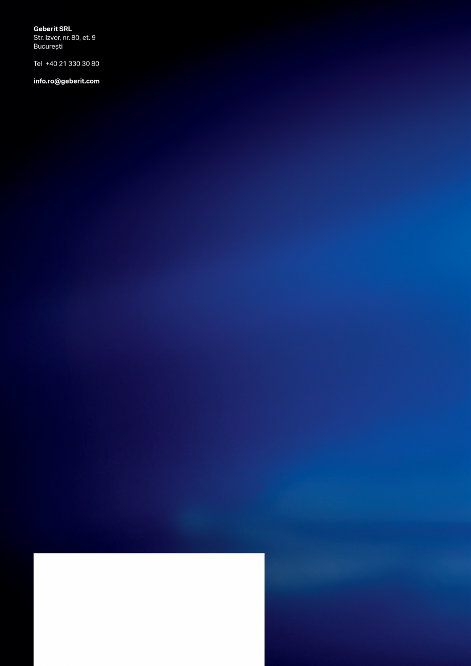 Pagina 5-Sistem de instalare Geberit GEBERIT Duofix Catalog, brosura Romana spatele
peretelui până la vasul...