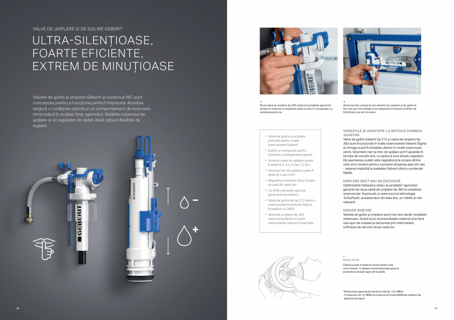 Pagina 19-Sisteme de instalare Geberit - solutia potrivita pentru fiecare aplicatie GEBERIT Catalog, brosura...