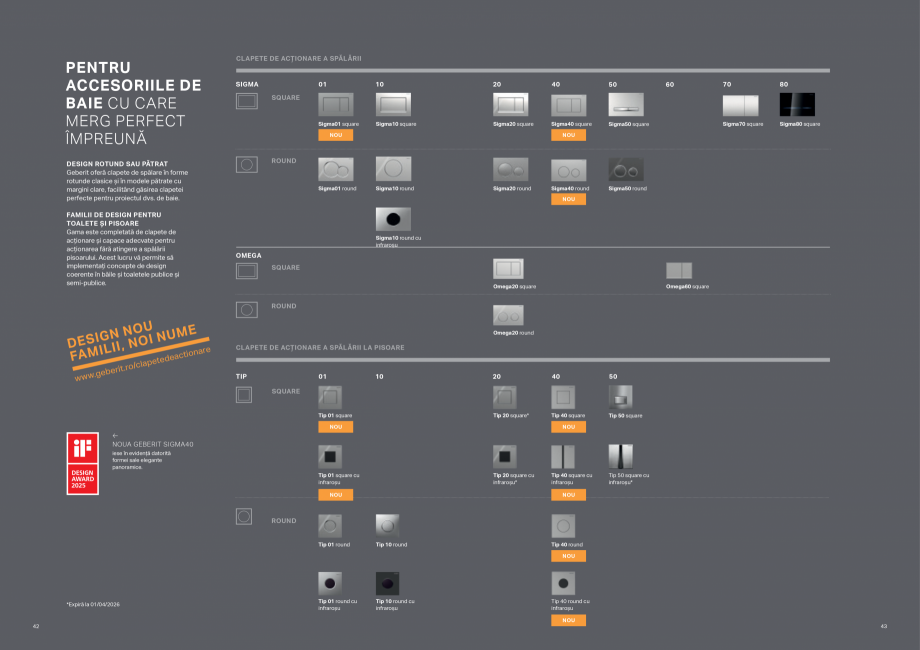 Pagina 22-Sisteme de instalare Geberit - solutia potrivita pentru fiecare aplicatie GEBERIT Catalog, brosura...