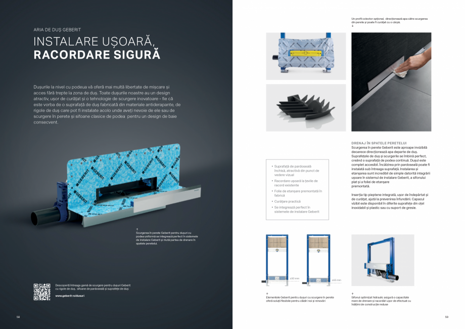 Pagina 30-Sisteme de instalare Geberit - solutia potrivita pentru fiecare aplicatie GEBERIT Catalog, brosura...